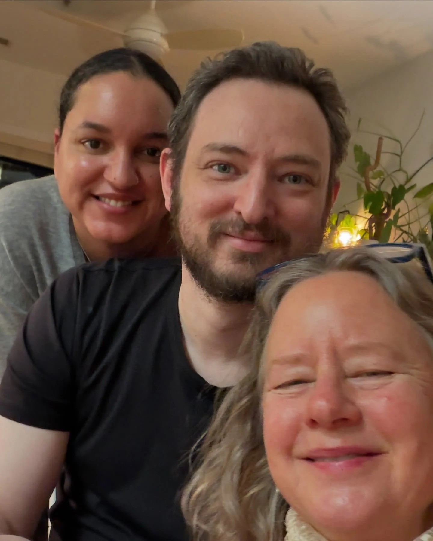 Have a joyous Christmas Day ~ Billie &amp; Andrew cheffed a tasty plant-based Eve meal complete with rotmous, swedish meatballs, rice pudding, lingon berry roasted carrots, mushroom gravy and I made the persimmon pie from my persimmon pie recipe ~ ta