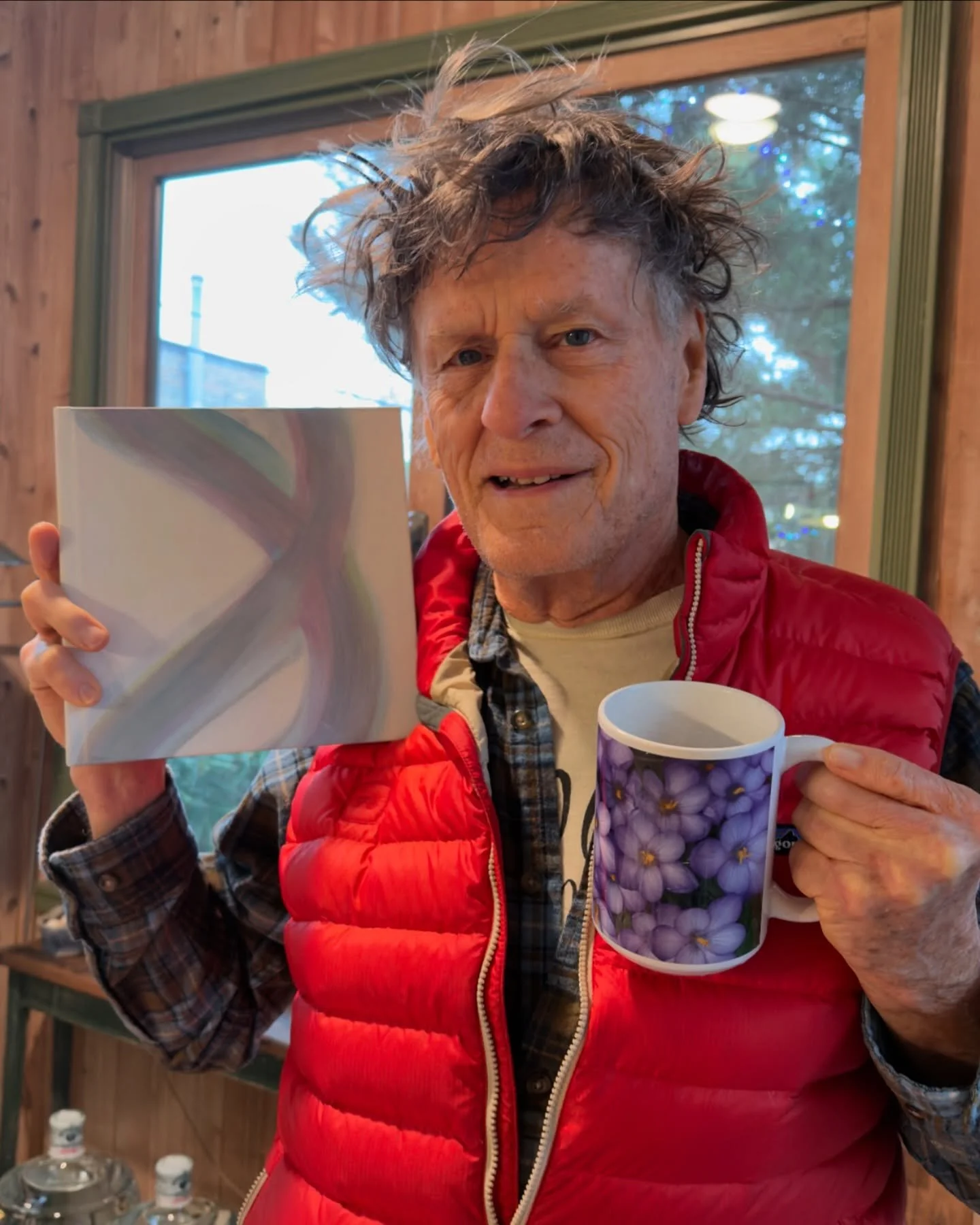 Merch pic ~ the greatest gift an artist can receive is to be deeply noticed ~ thank you Bob for reading and seeing and knowing the depths and appreciating the breath of our shared human journey and the infinite potential of quantum ~ physics ~ love y
