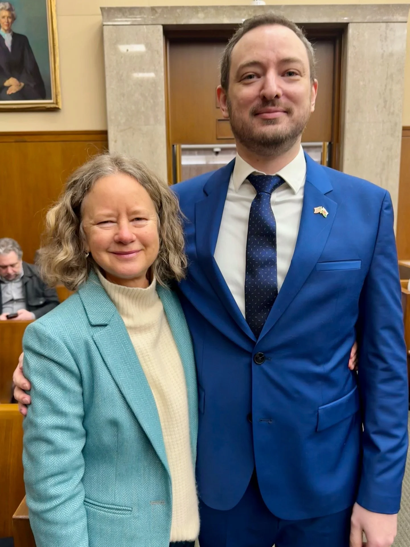 Andrew is officially a proud American! We could not be more lucky!