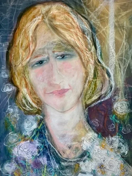 New portrait of me by my fabulous and rather mystical artist friend Jaff Seijas ~ what do you think?