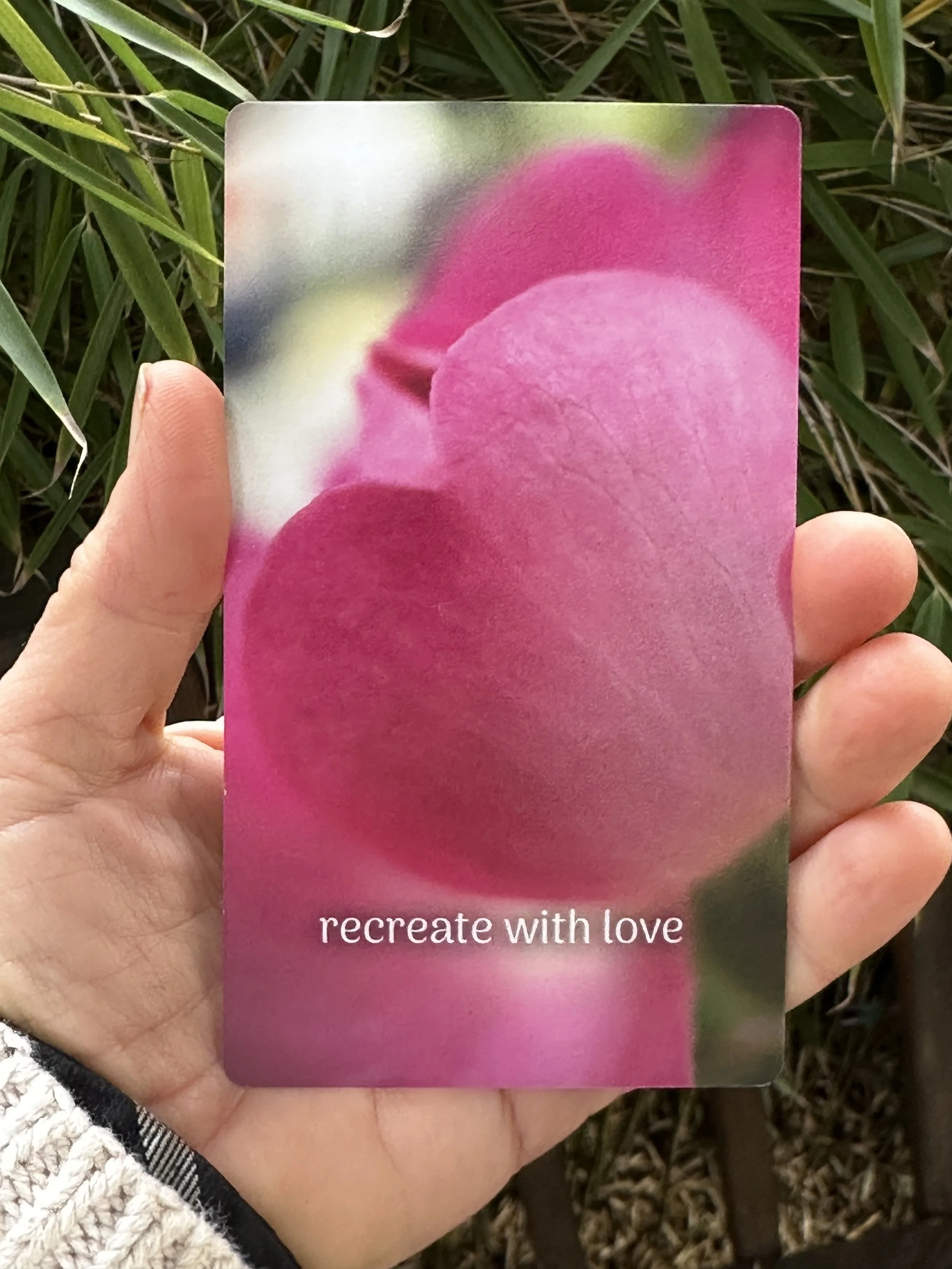 New Year ~ an opportunity to Re-Create with Love