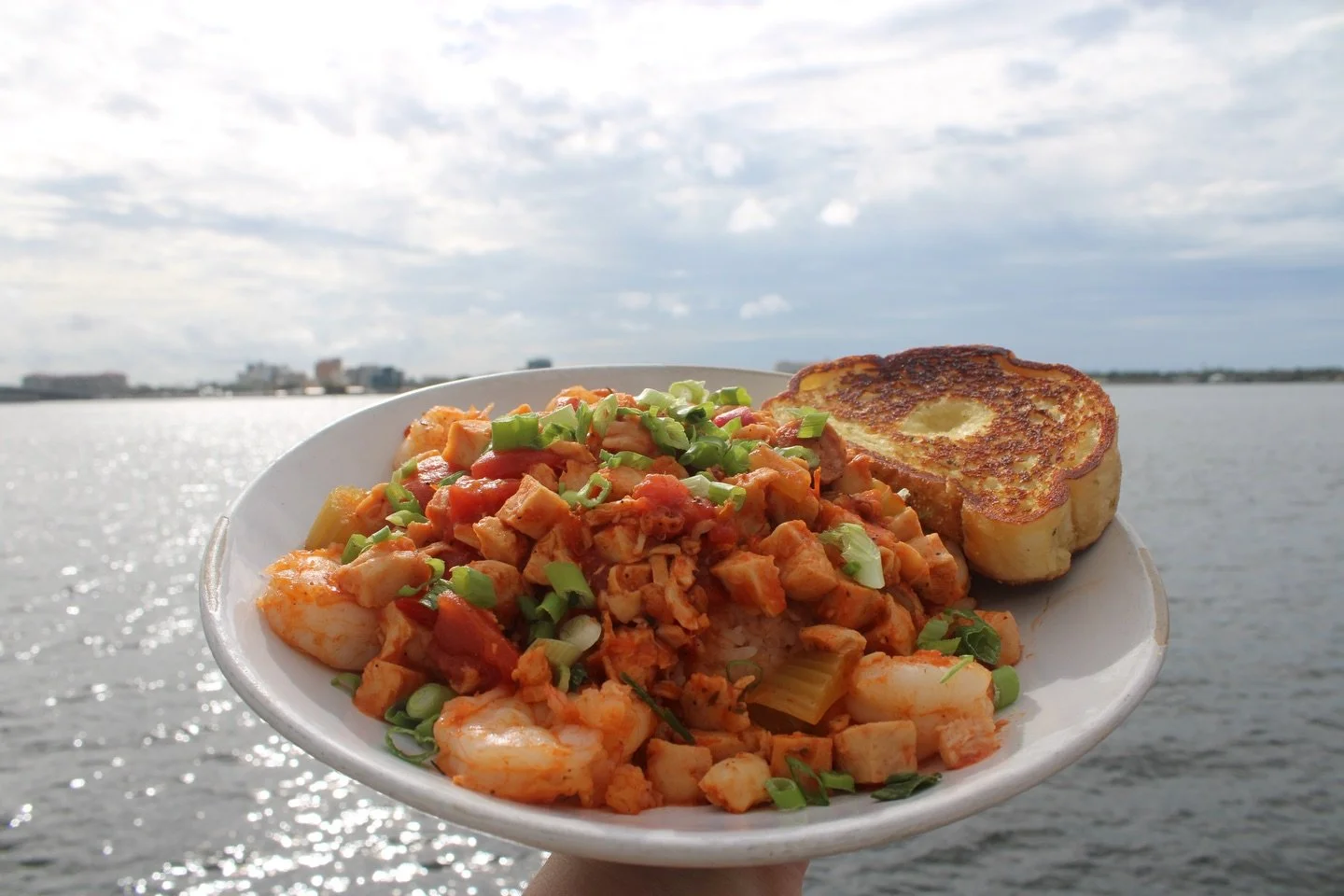 not that often you get to dine looking out to where the food on your plate came from 🌊🦐 Fresh | Local | Waterfront