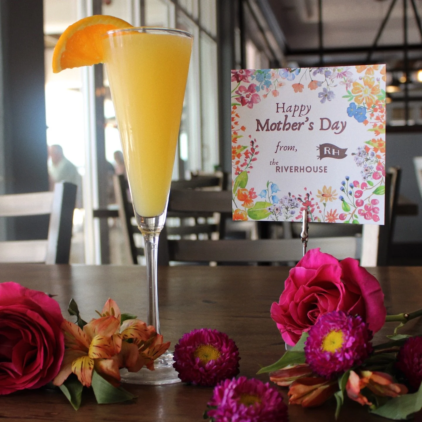 Have you made plans yet to celebrate the mothers in your life? 💐 We would be honored to host &amp; serve you all! Make reservations at: RiverhouseFL.com/Reservations