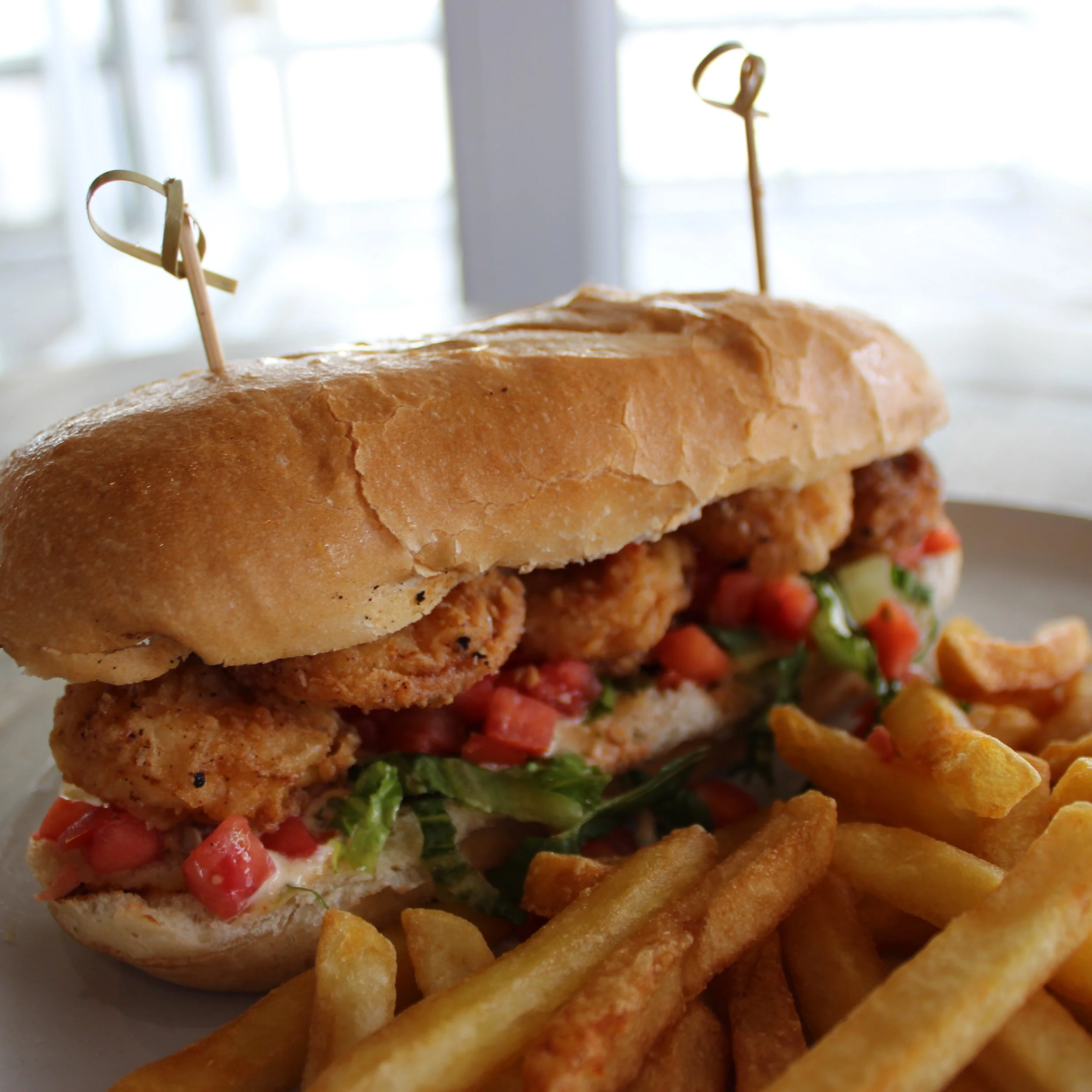 Key West Shrimp Po Boy&hellip; puts you right in the mindset of paradise 🍤🌊🌴