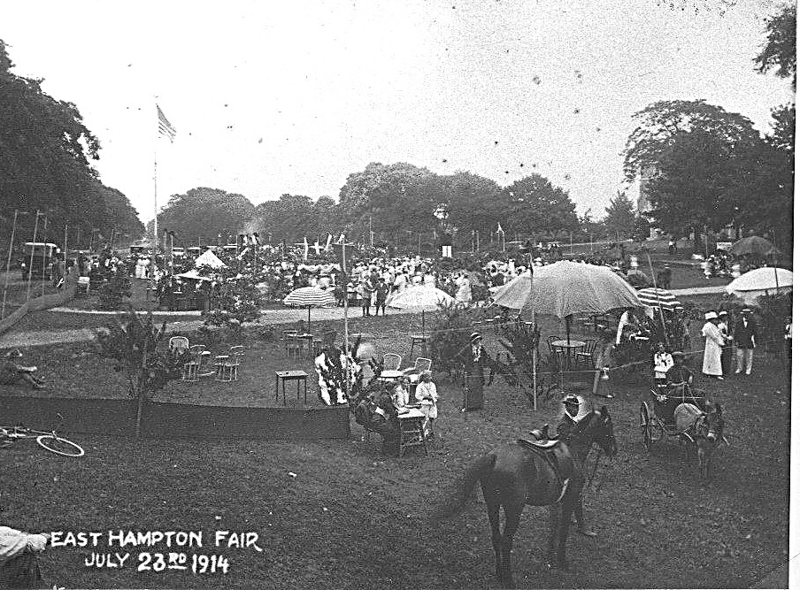 Fair on Village Green 1914
