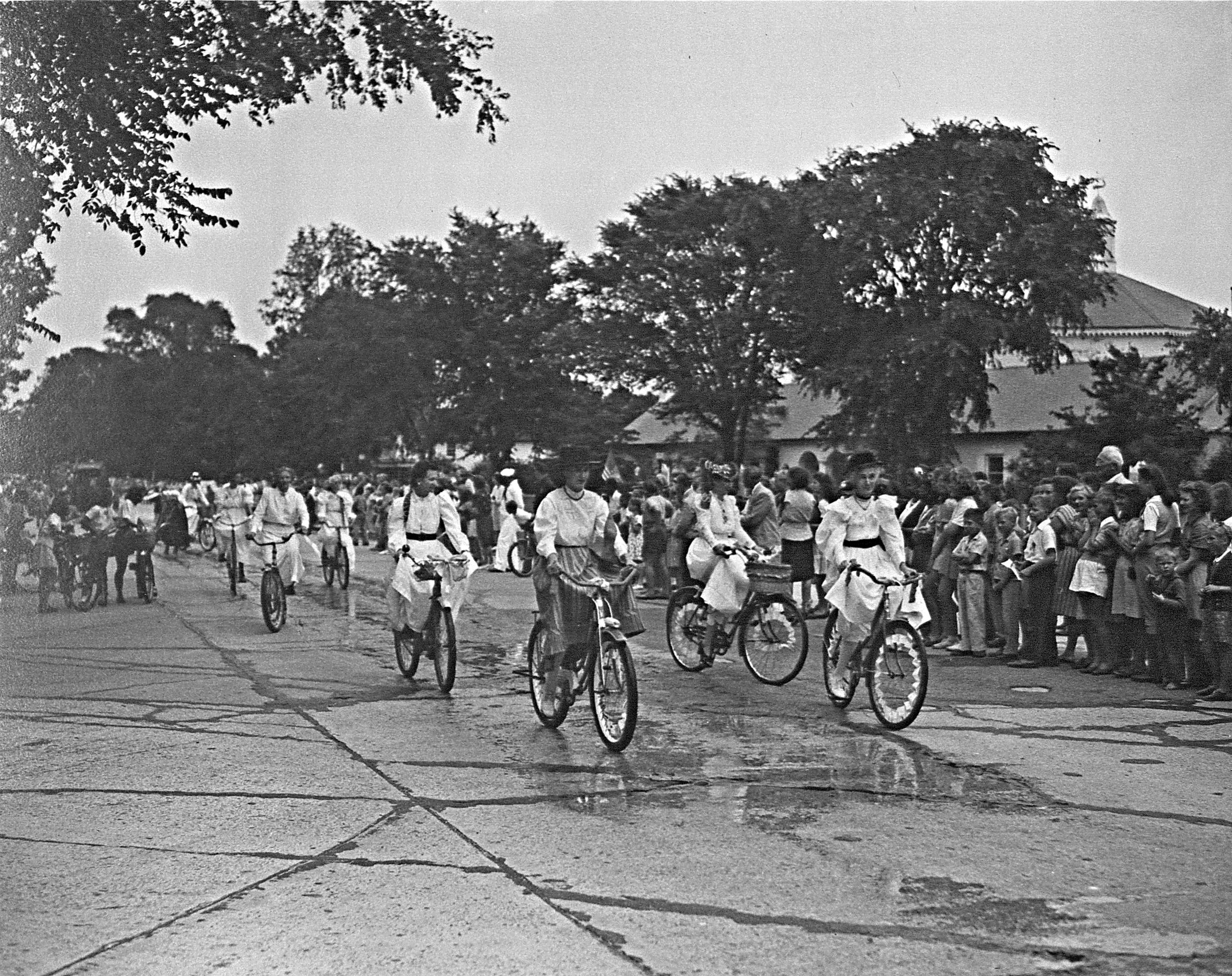 LVIS members  on bikes, LVIS 50th Anniversary