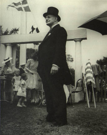 Mayor Judson L. Bannister at the 1945 Fair