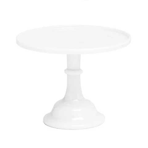 Milk Glass Cake Stand