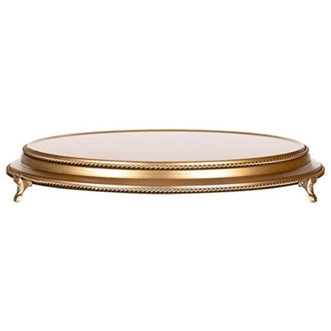 Gold Pedestal Cake Stand