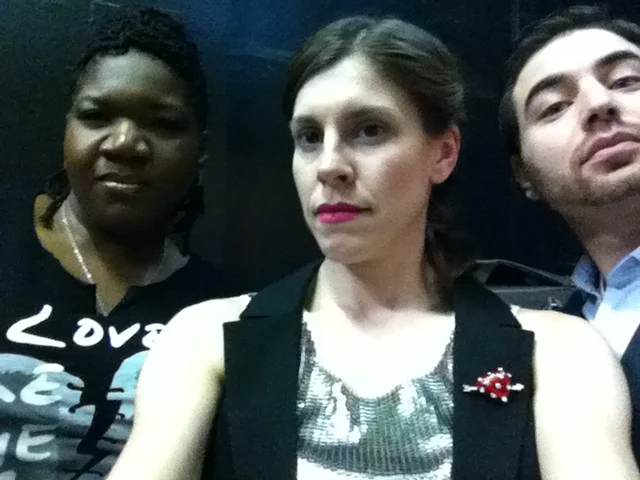 Moments before show… Joe’s Pub at The Public