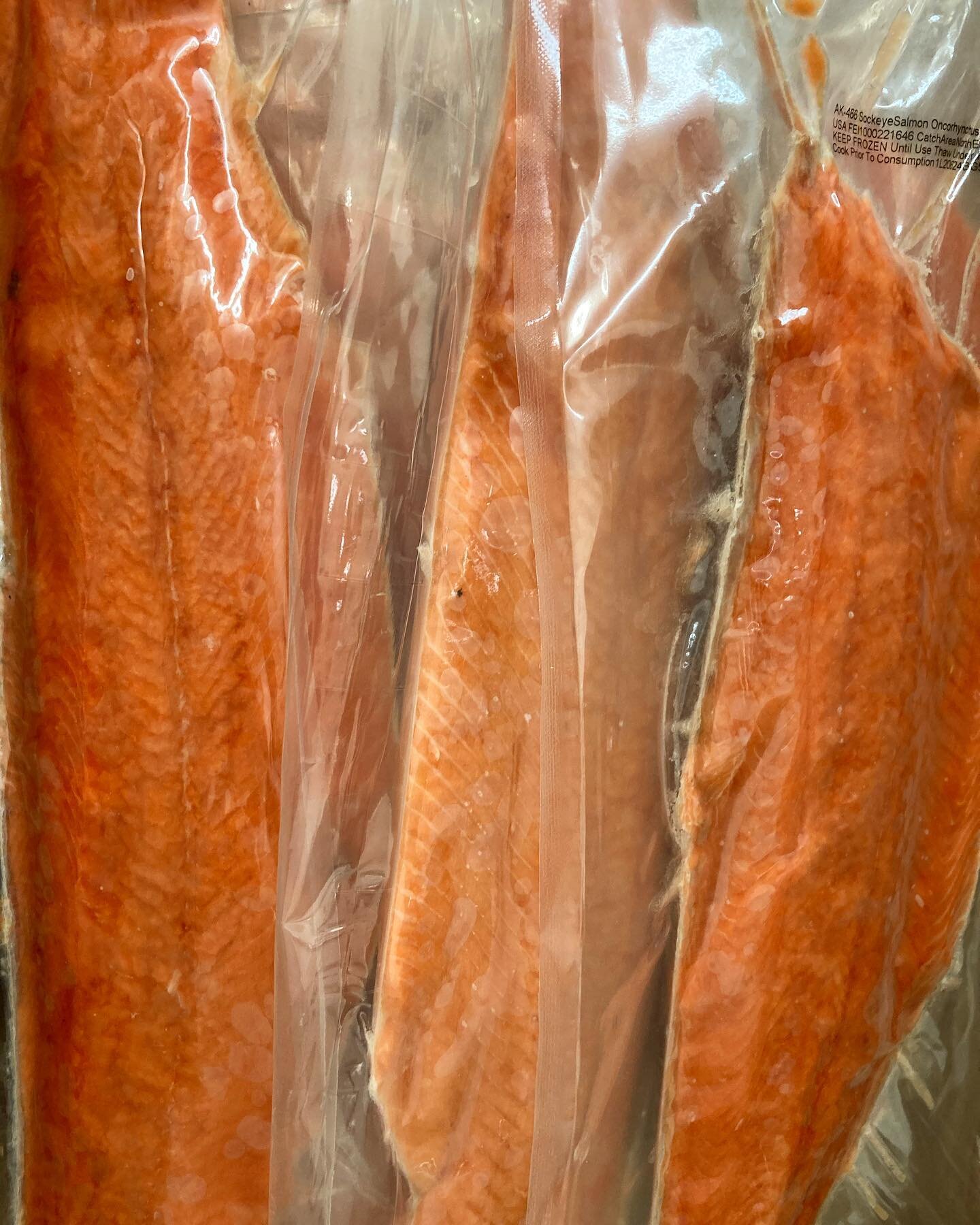 Did you know that you can buy Graveyard Point Fish salmon in both 5 &amp; 10LB bulk increments?

Local fisher-folk &amp; farmers Anna &amp; Joe package their bulk bundles in these sweet natural fiber bags &mdash;  not only do you get a better deal bu