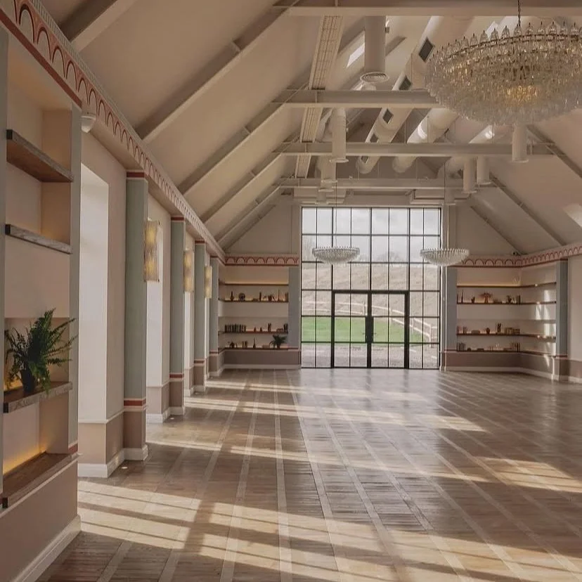 We can&rsquo;t wait for our first wedding at the beeeeautiful @limekilnsussex next year. So many lovely light-filled spaces to enjoy, plus an epic party room, of course 🌱