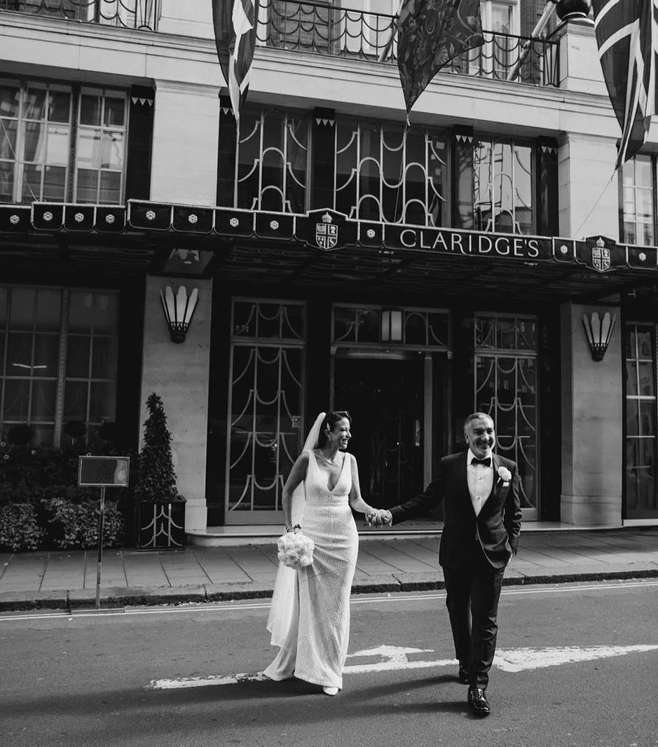 Absolutely stunning shots from @nataliejweddings from a recent wedding @claridgeshotel. We can&rsquo;t wait to return to this iconic London hotel for a wedding in summer 2025 ✨