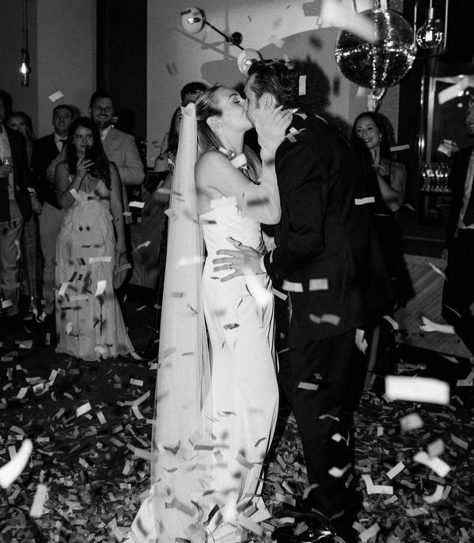 Sophie &amp; John at the mighty Devonshire Terrace, a really fun London wedding venue 🪩 Beautiful shots from @clare_smith_photography 📸 

Thanks Sophie and John for the loveliest review - so good to be a part of your day ⚡️

&ldquo;We had an absolu