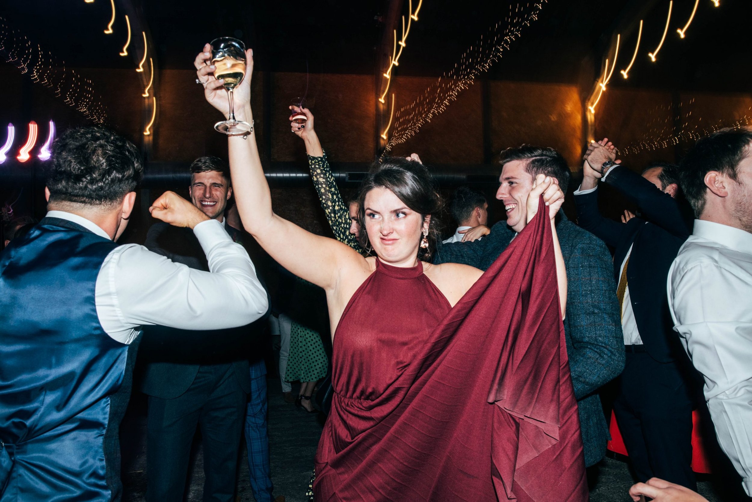 Wedding DJ The Barns at Lodge Farm