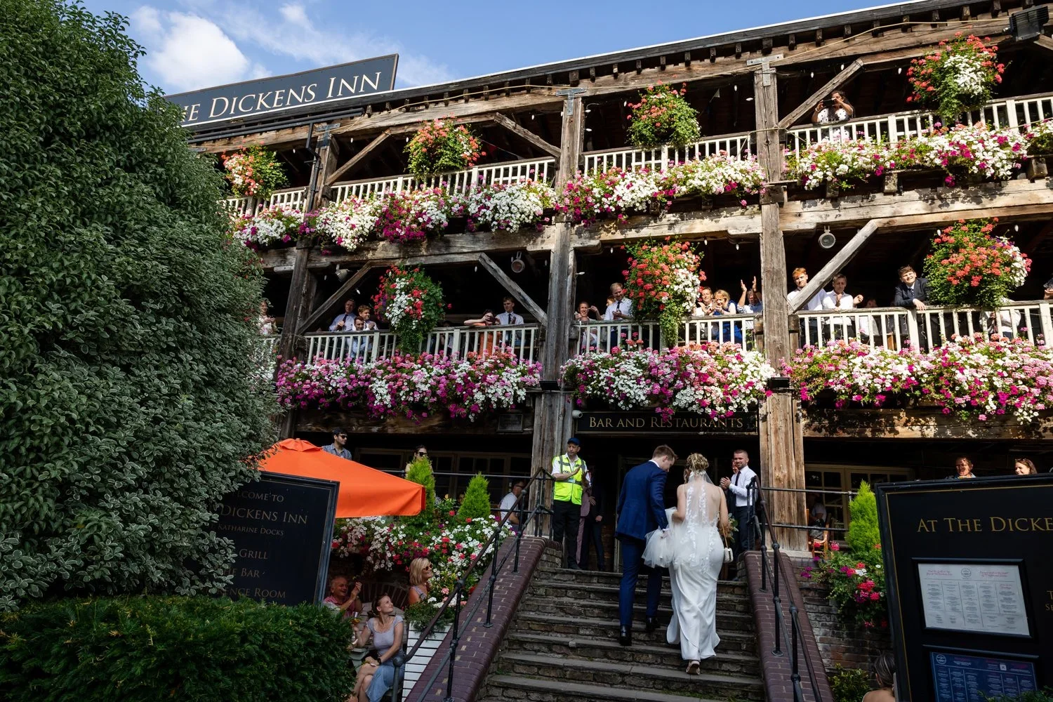WEDDING DJ DICKENS INN, ST KATHERINE'S DOCK