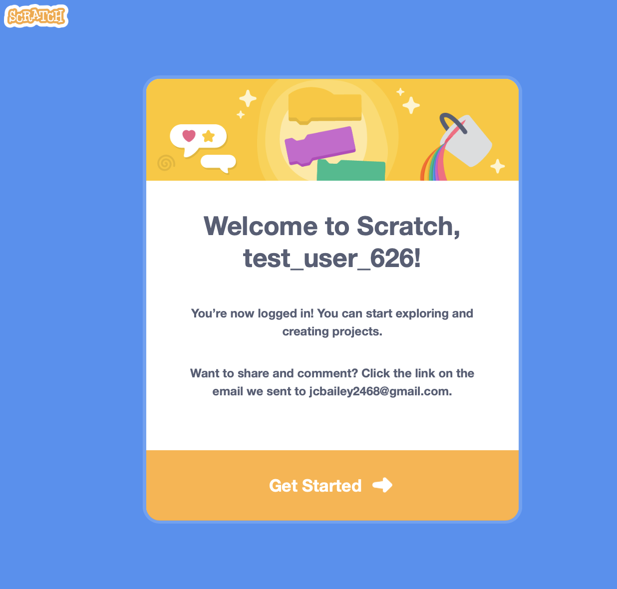 Coding with Scratch - Logging into your Scratch Student Account - scratch.mit.edu  