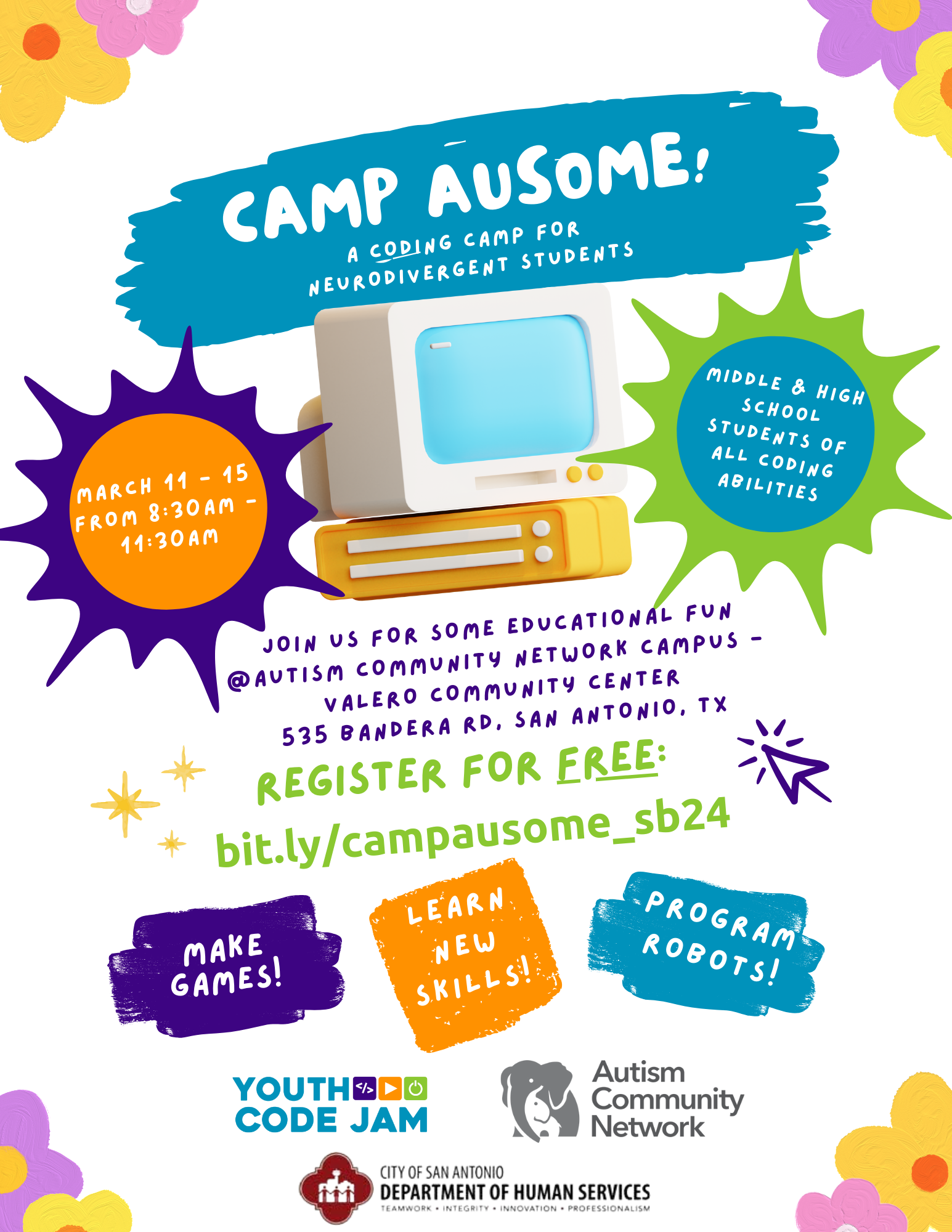 Camp AUsome! Spring Break 2024