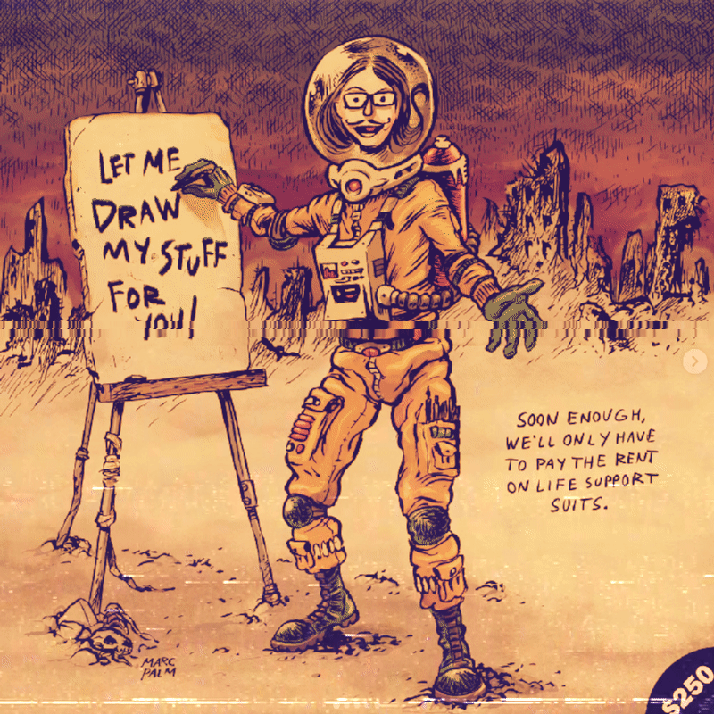 Art Guac! featuring Marc J Palm