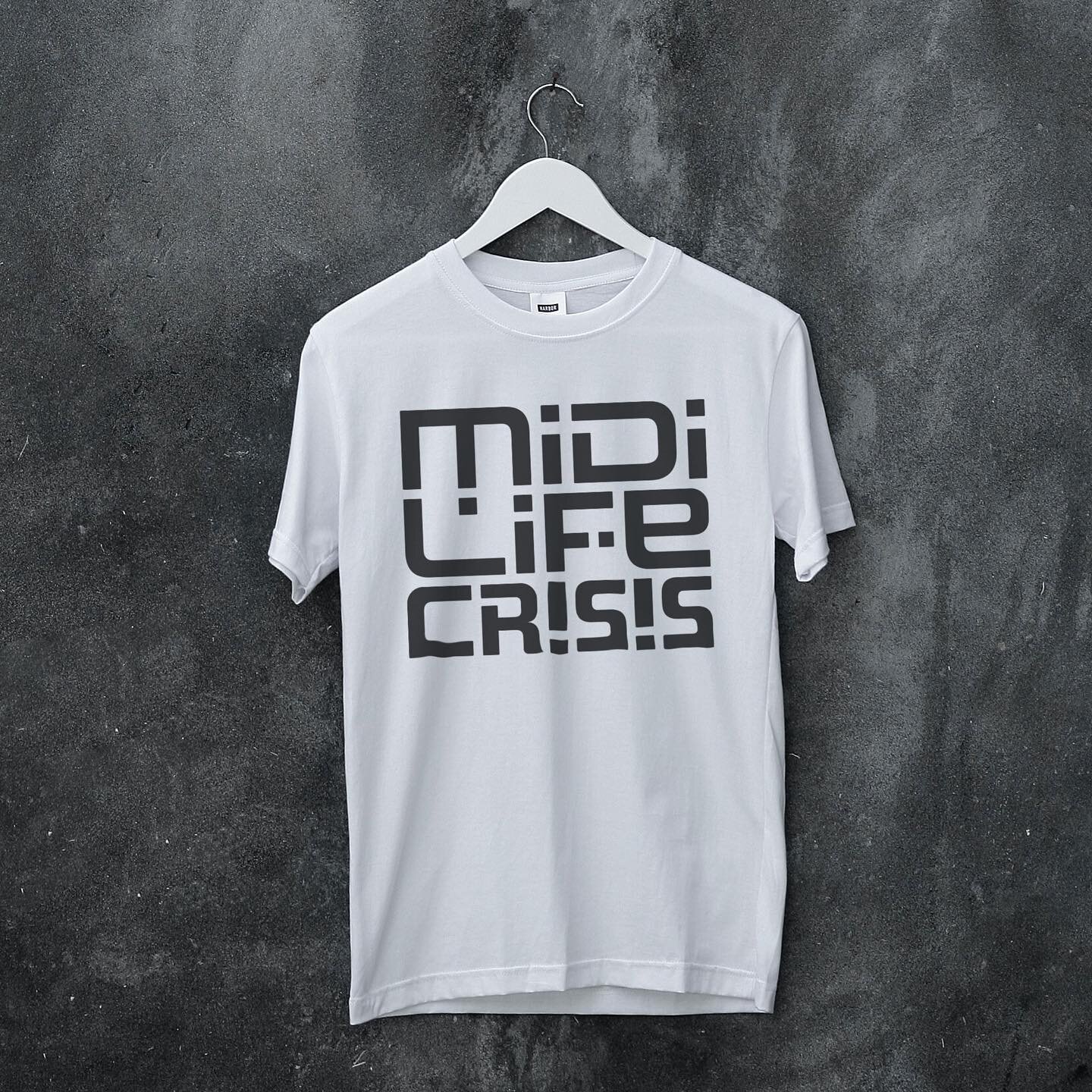 New merch! It comes for us all. Let it sync in. Get yours via our bio link or at MonsterPlanet.TV. #midilifecrisis #merch