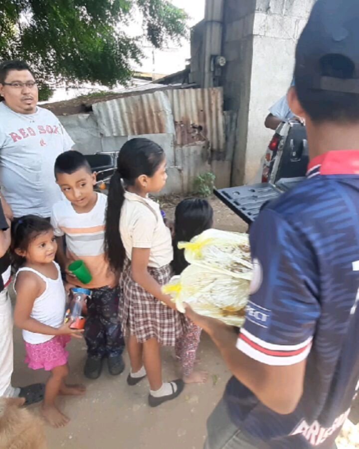 Had a great day yesterday delivering food. 

These kids are so excited when the truck pulls up, they all run out with their cups and line up. They have also all expressed that they like the taste of the food which contains enough nutrition for a full
