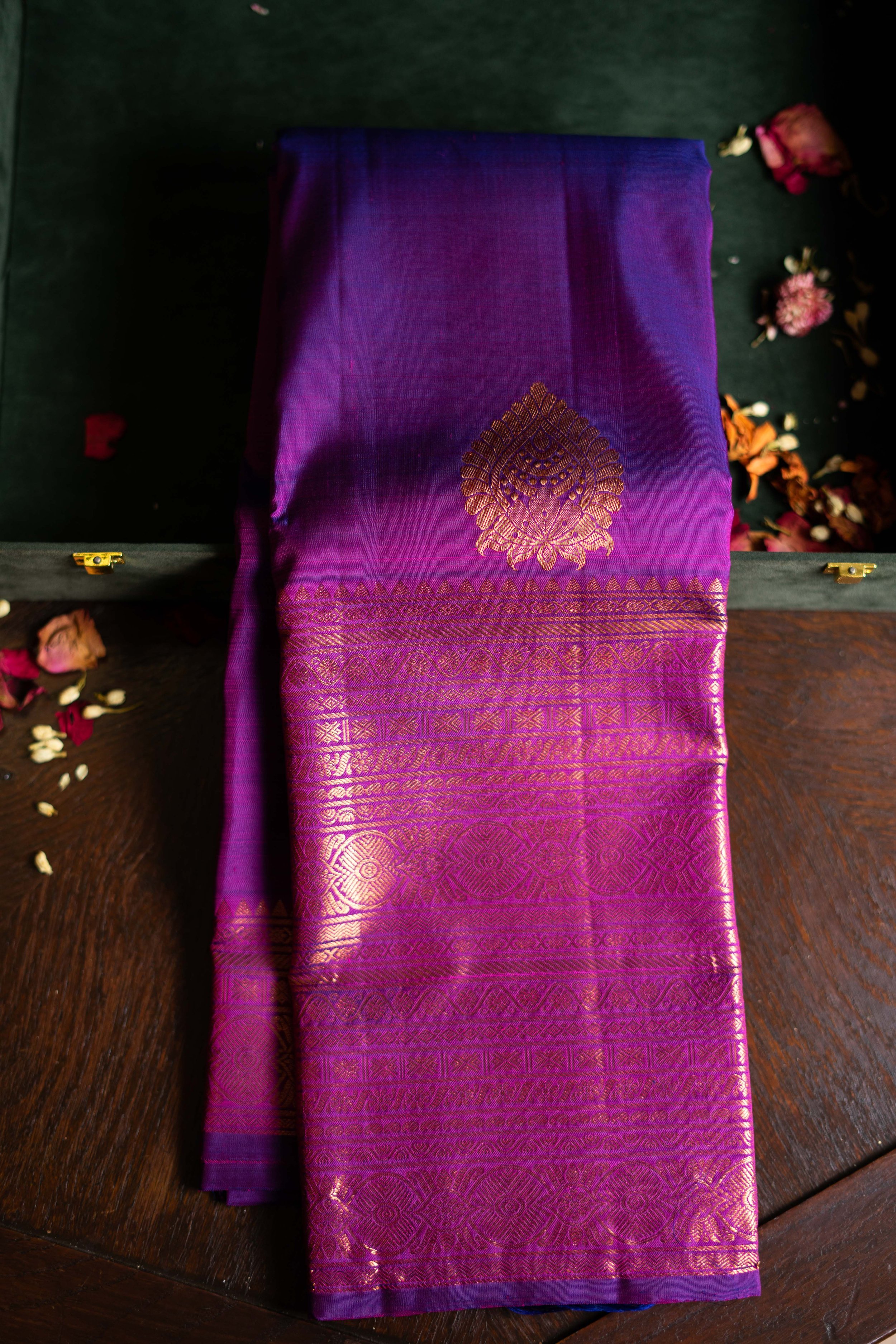 Purple Suhasini Banarasi Silk Zari Woven Saree – TASARIKA - India's Most  Loved Sarees!