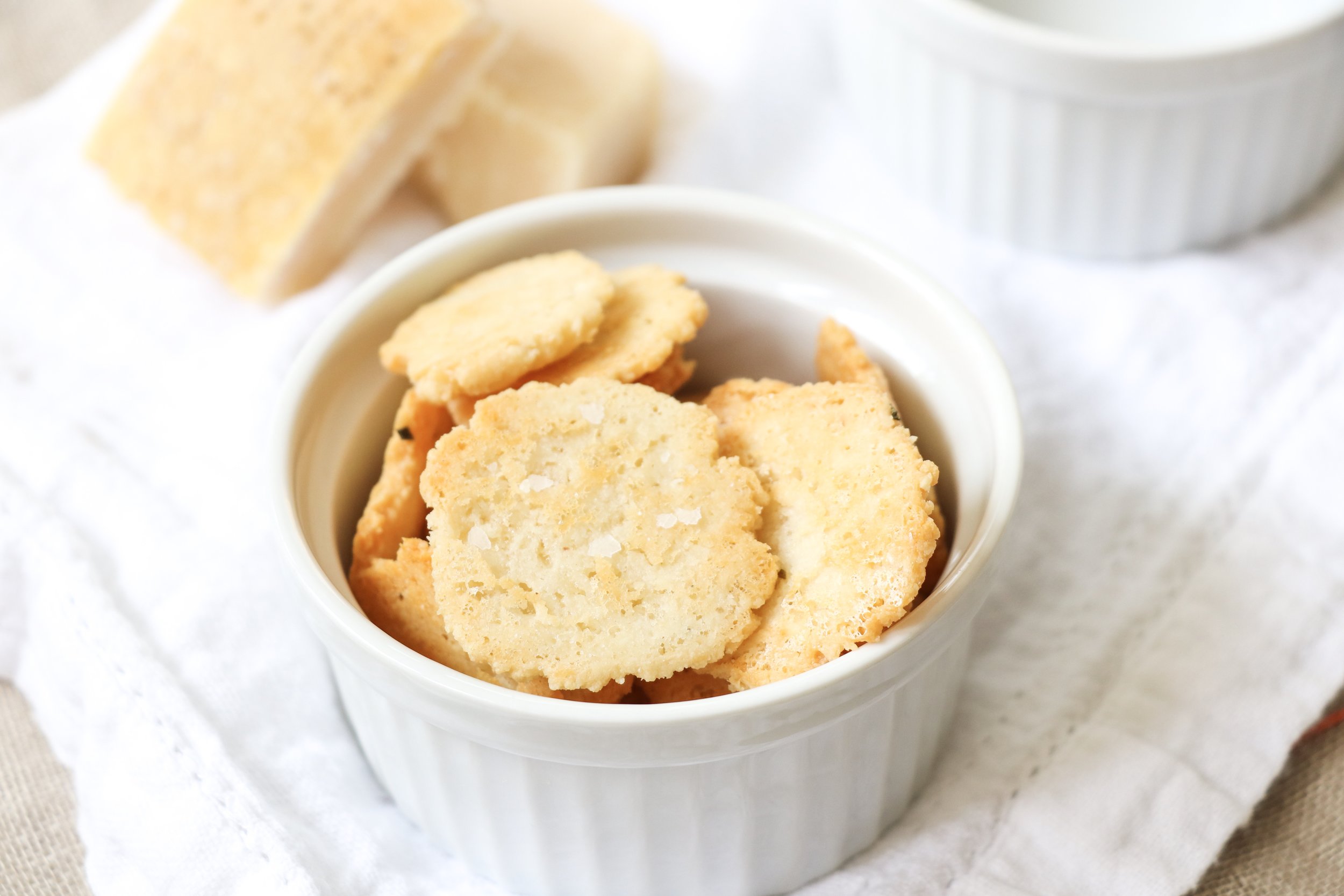 Rosemary Parmesan Crackers