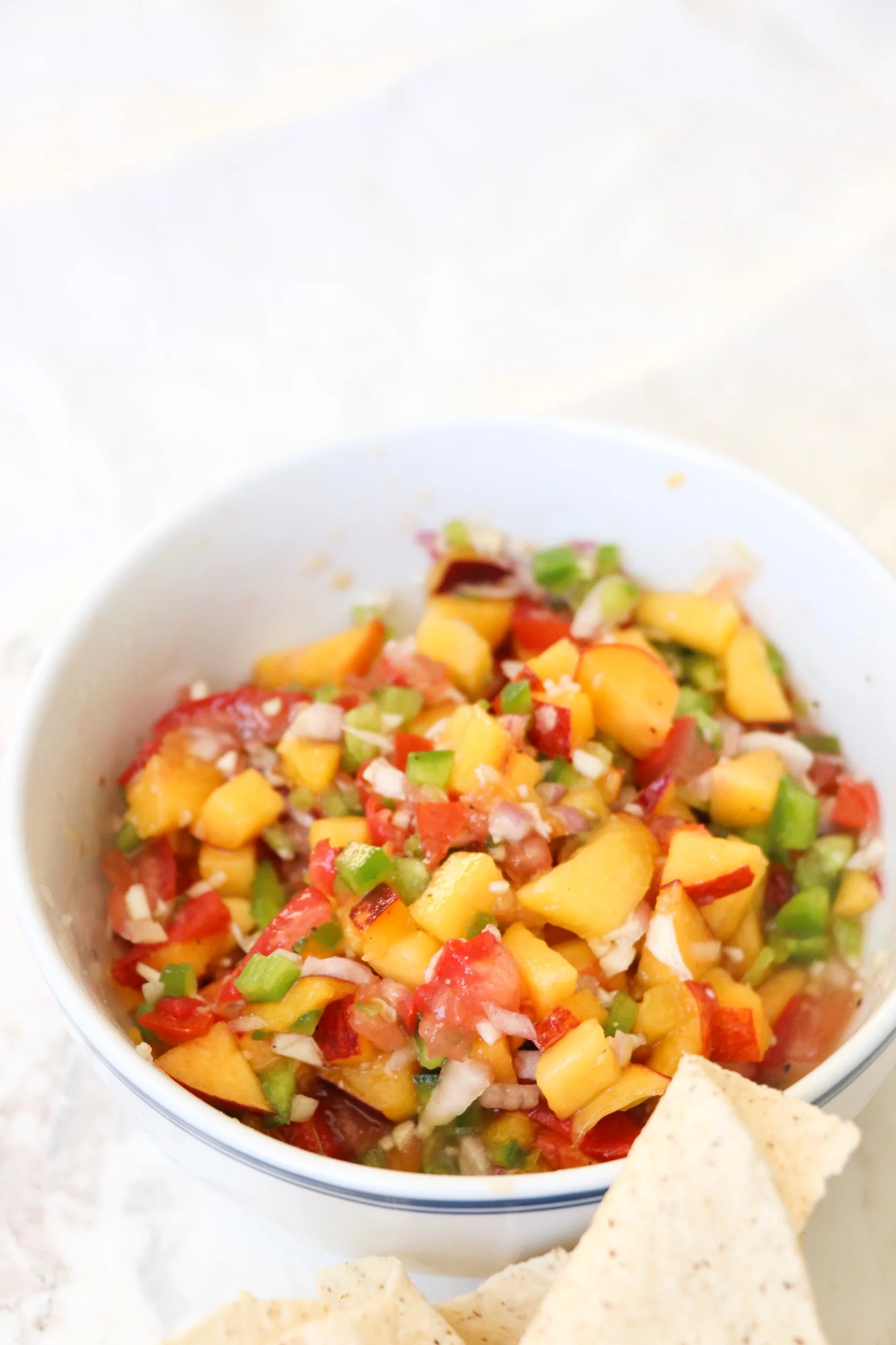 Summer Peach Salsa