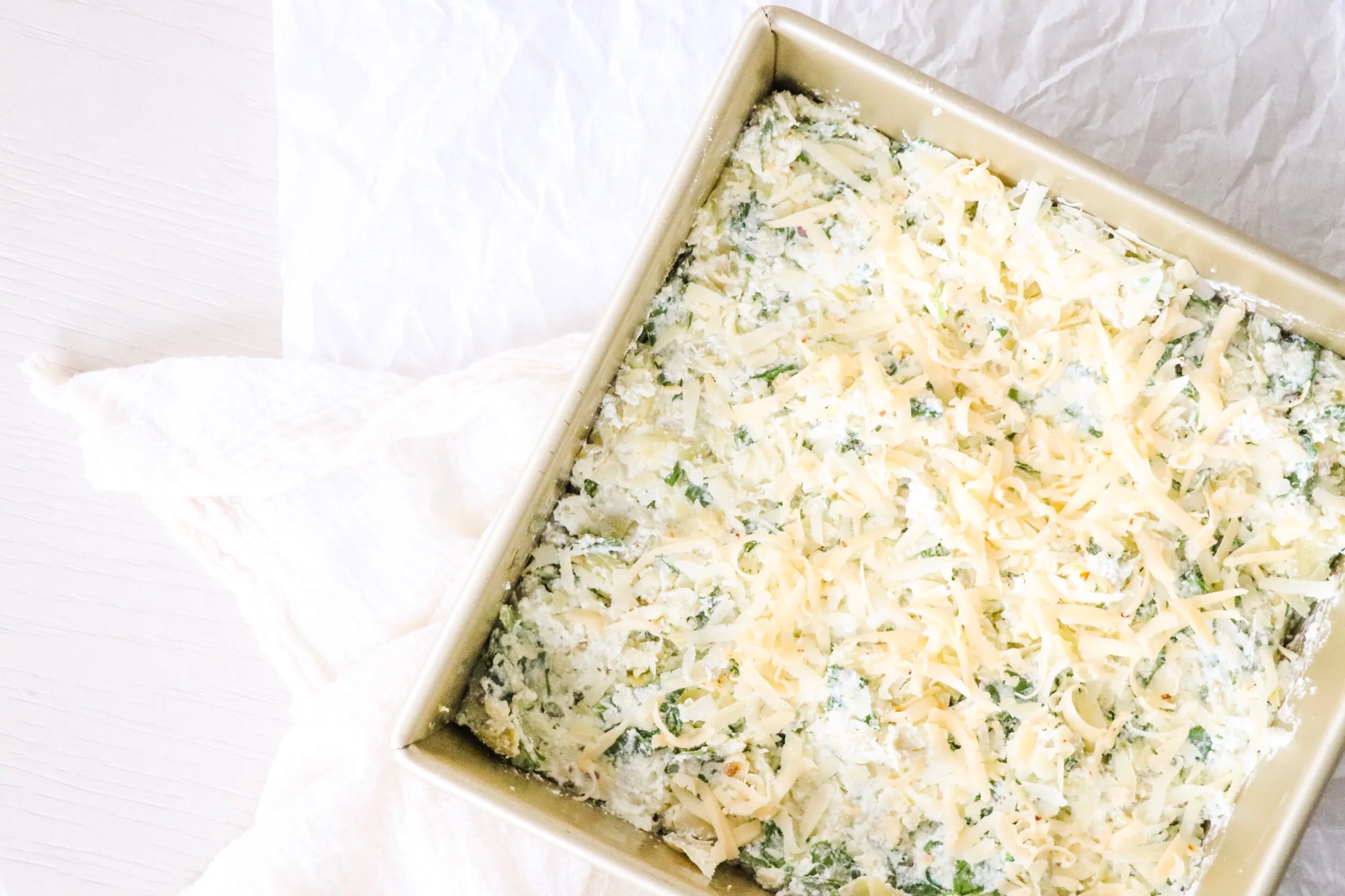 Healthy Spinach & Artichoke Dip