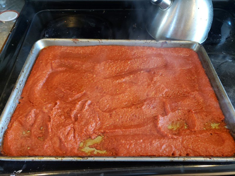 6. Finished tomato paste!