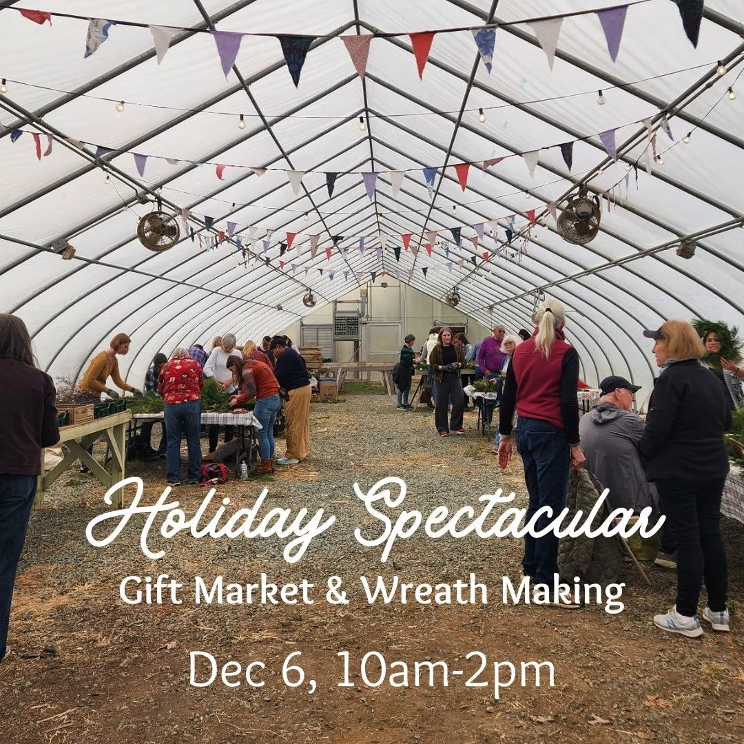 Save the Date! Shop local for the holidays at Bellair Farm on Dec 6. 

We'll have hot beverages, snacks &amp; pizzas made on the spot, local craft vendors, and a Barn Store full of local food and seasonal items.