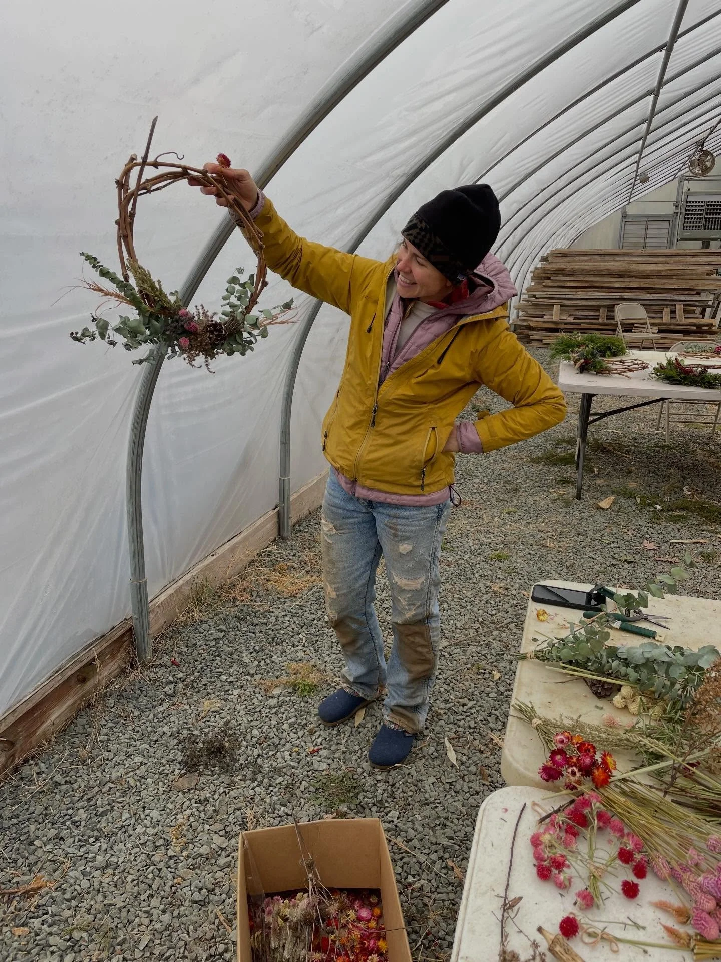 More staff picks for gift giving:

Molly&rsquo;s Picks:
Obviously, she recommends one of her beautiful wreaths. She spent long days harvesting these colorful flowers at the peak of summer for you to bring into your home and enjoy all winter long!
&md