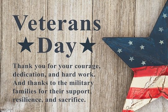 Honoring, thanking and remembering our veterans and active service members. 🇺🇸