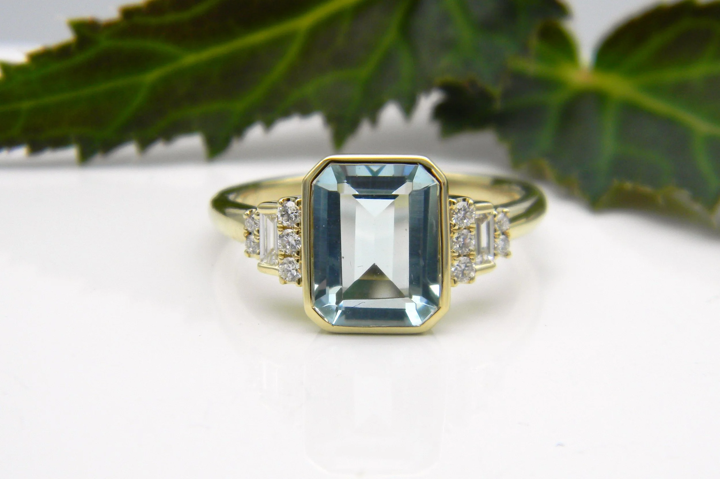 Aquamarine Ring