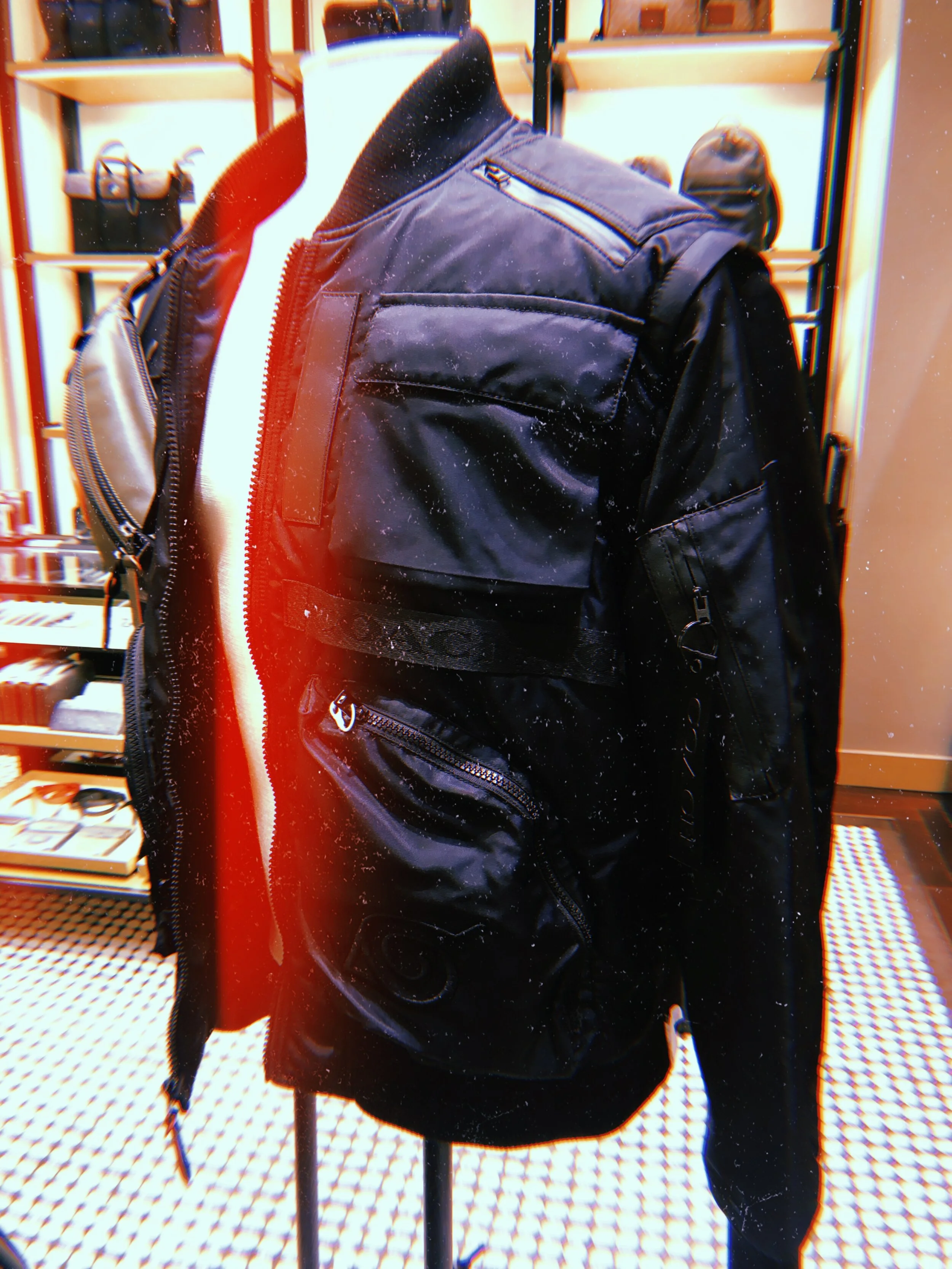 COACH x Michael B. Jordan Capsule Collection Our Favorite Piece (2-In-1 Ma-1 Jacket) , The Dubai Mall, Dubai, UAE. ©LeCircles