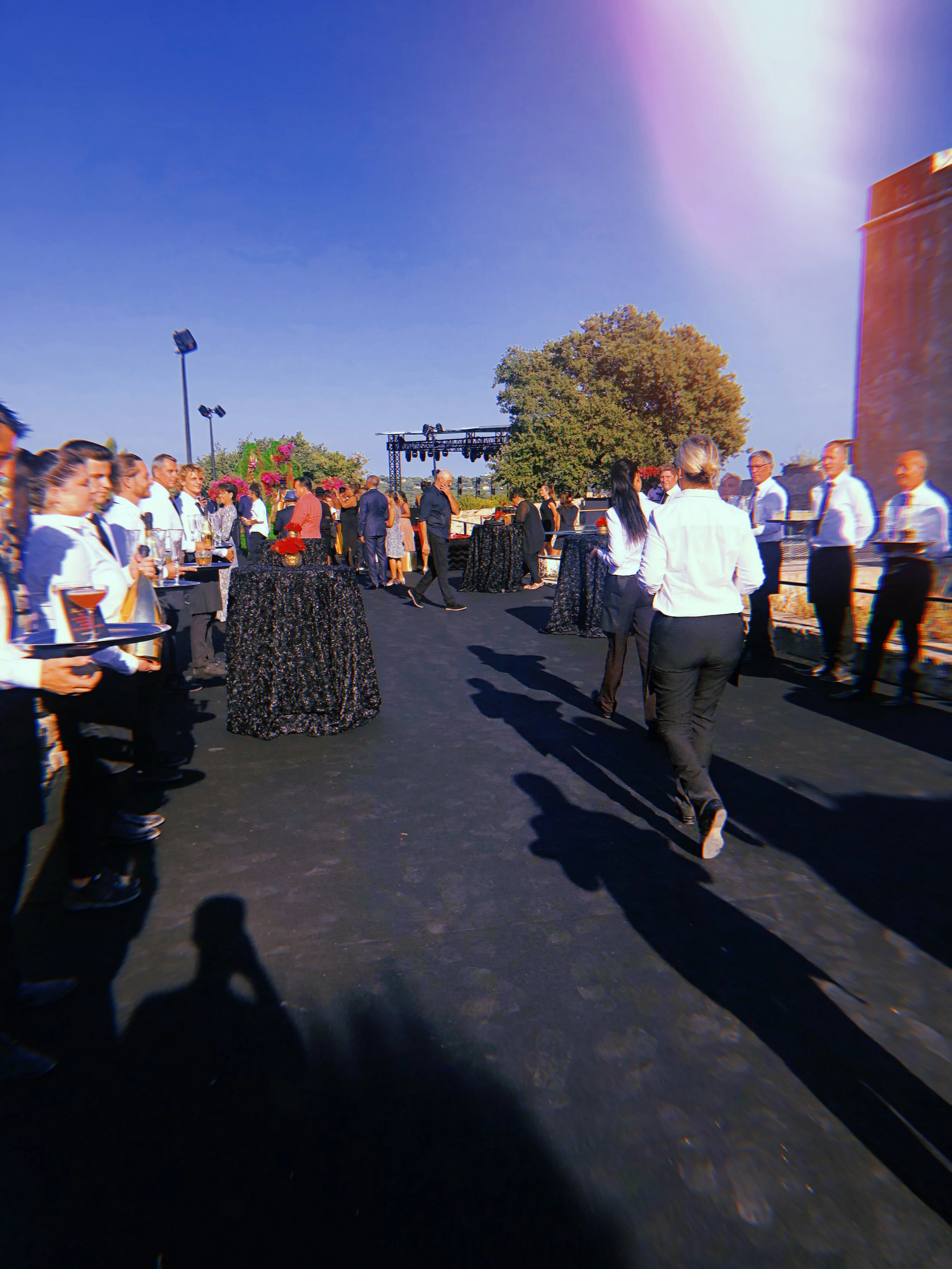Apéro Before The Big Night, Citadelle de Saint-Tropez, Saint-Tropez, France. ©LeCircles