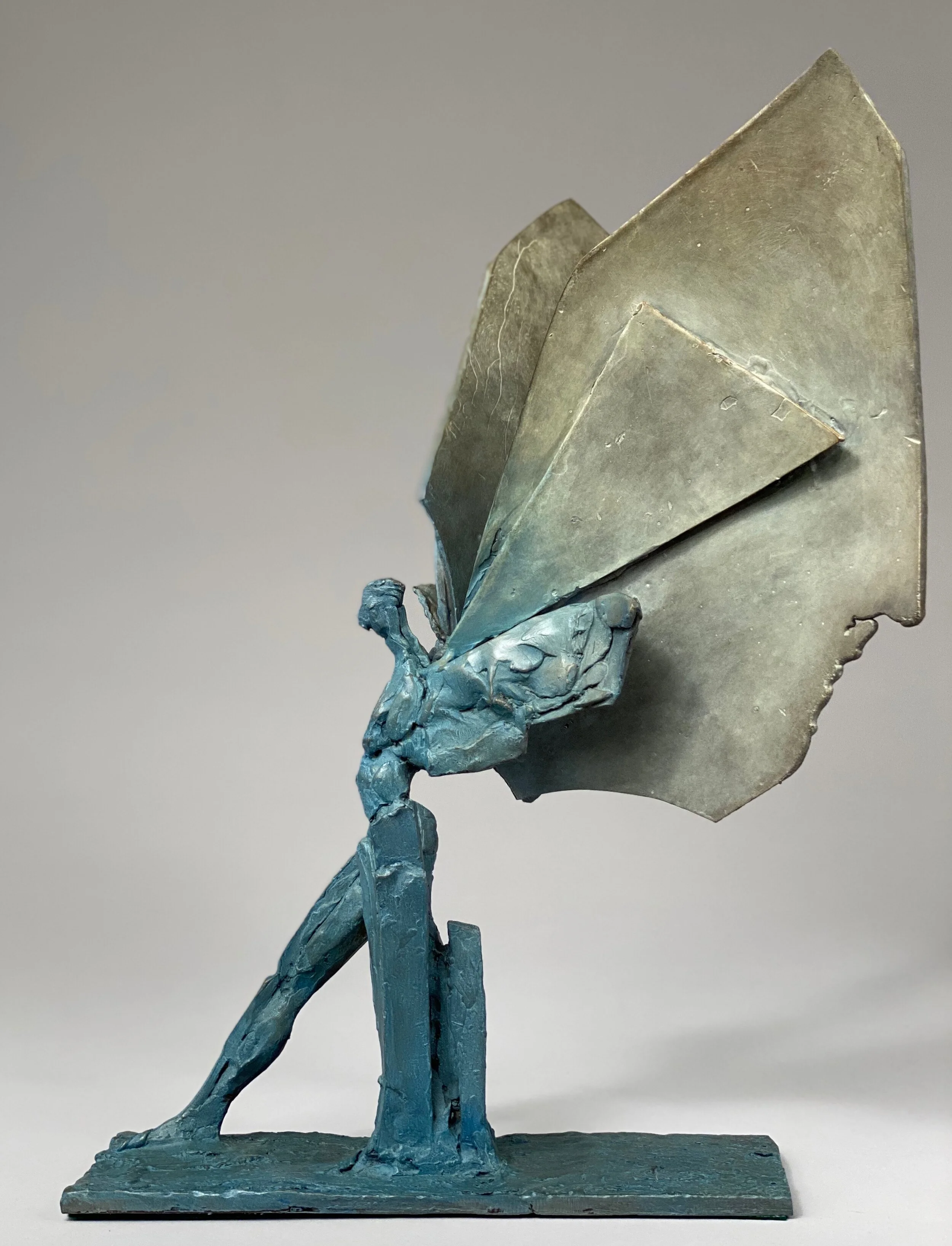 Large Grey Blue Wing  (right side)