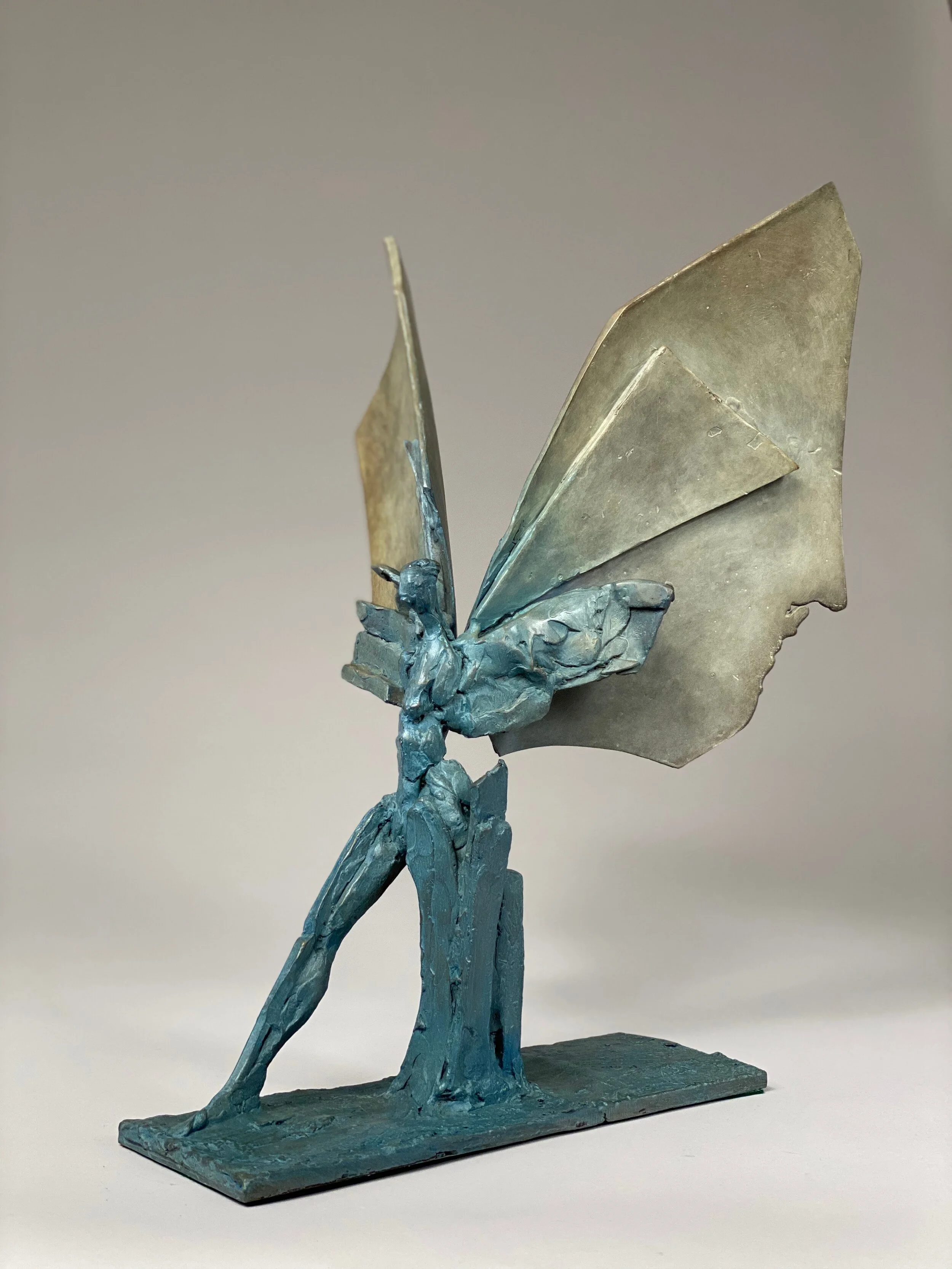 Large Grey Blue Wing  (right)