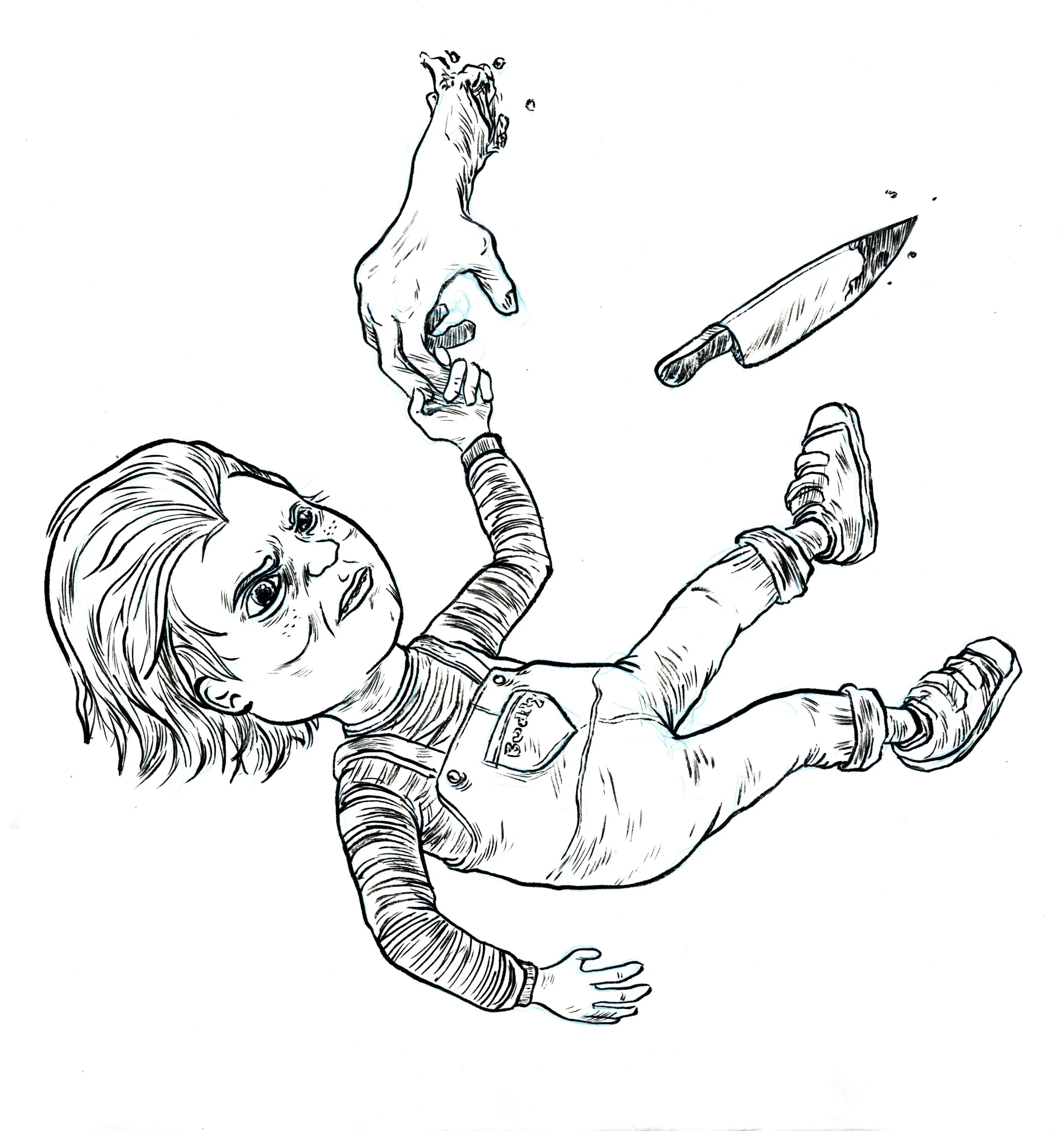 "Child's Play" - Inktober