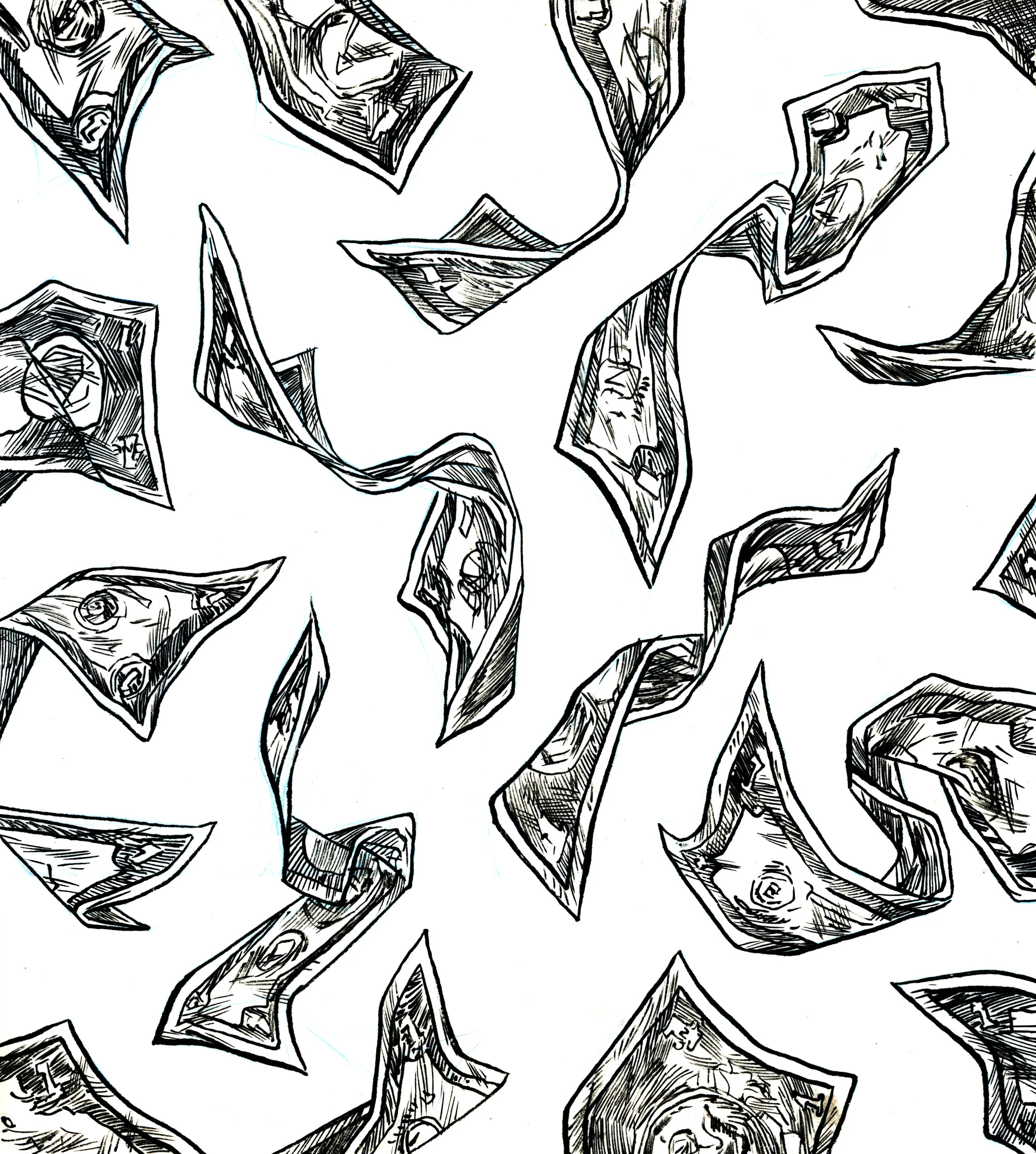 "Hustlers" - Inktober