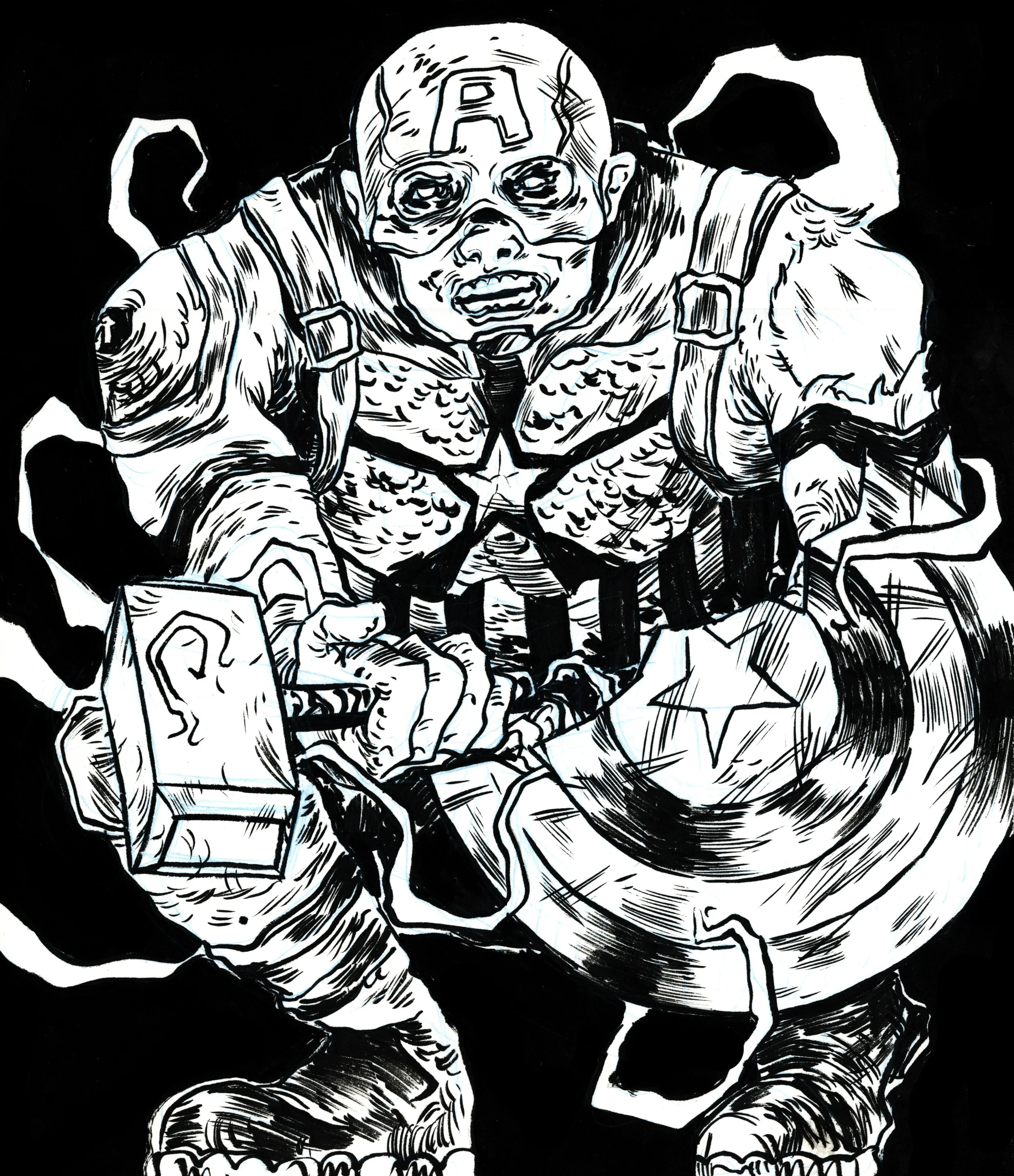 "Avengers: Endgame" - Inktober