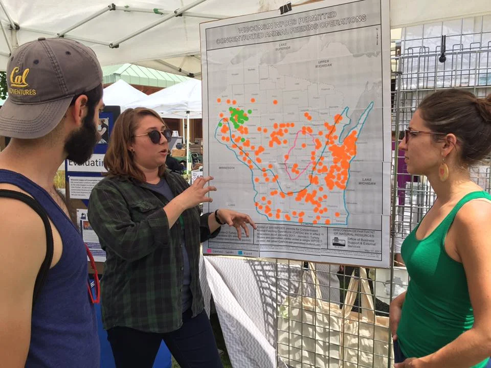 Western Organizer Kate Beaton will be concentrating on clean drinking water, clean energy, and voting rights this year.