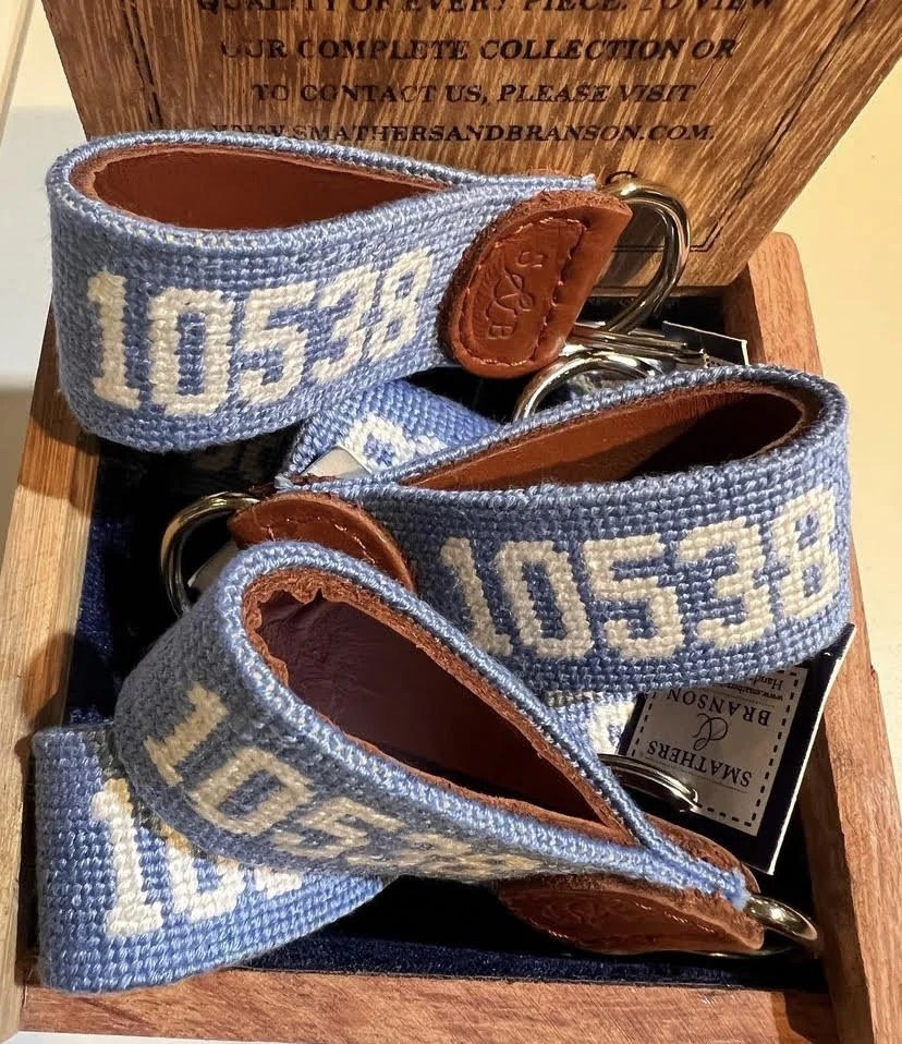 10538 Needlepoint Key Fobs