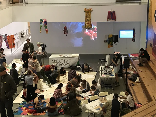 Fabric Marker Jam at BAMPFA, February 9, 2018