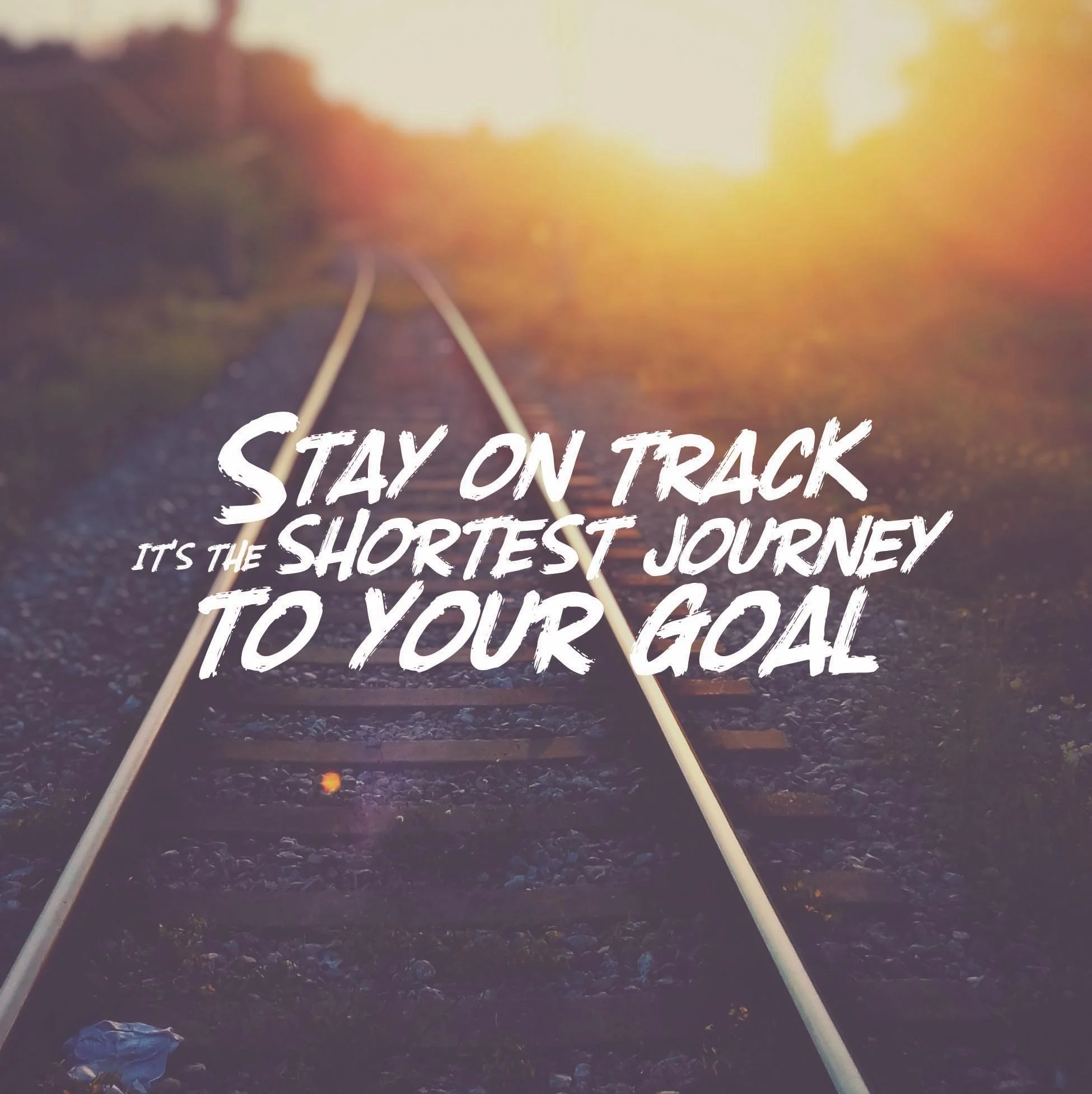 Stay on Track Cropped