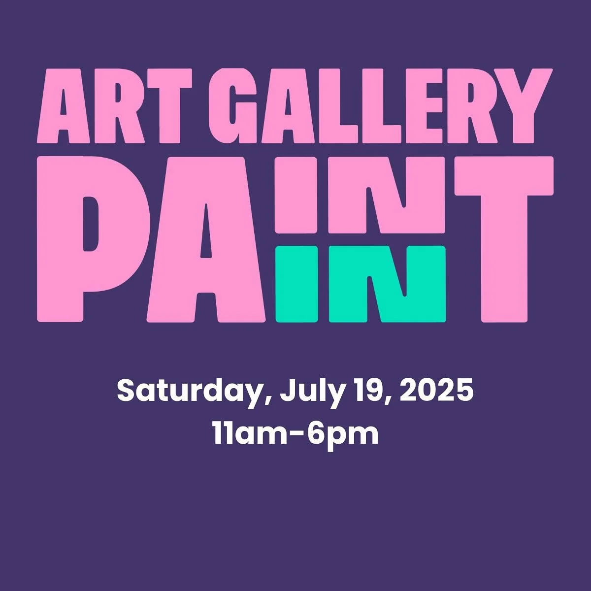 I&rsquo;m thrilled to have been selected to take part in this year&rsquo;s Art Gallery Paint In, happening July 19th! I&rsquo;m looking to meeting everyone - we&rsquo;re going to share a lot of laughs and have a great time! @artgalleryvic #artgallery