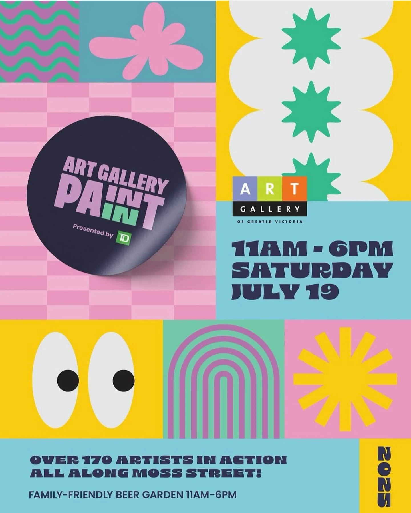 The Art Gallery Paint In 🎨 It&rsquo;s so much fun, and it&rsquo;s all happening this Saturday! Come by and say hi! You&rsquo;ll find me at 316 Moss, just south of Fairfield. @artgalleryvic #artgalleryvic #eventsyyj #yyjevents #yyjarts #yyjartist #yy