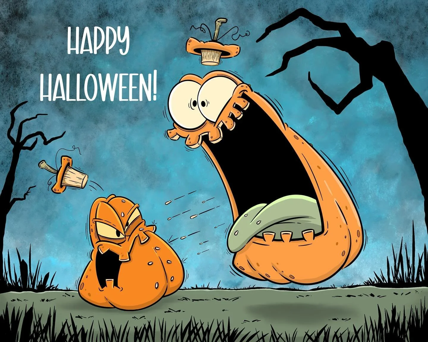 🎃 Halloween week kicks off this Sunday in downtown Victoria. WICKED! Our largest and most exciting spooky spectacle runs from 10:30-3:30 (rain or shine) #yyjevents #victoriabccanada #pumpkins #robincrossman #halloweenart #pumpkinart #pumpkinaddict #