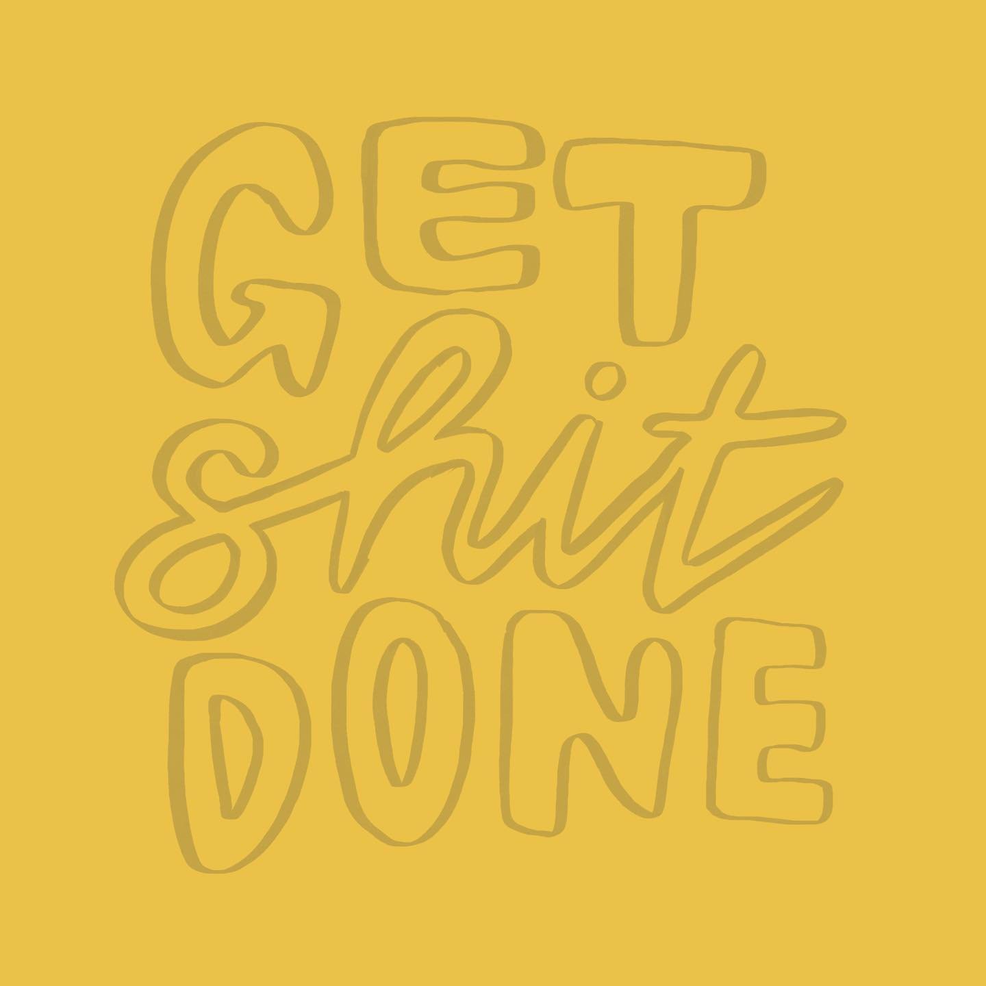 ✌🏻

#procreate #handlettering #getshitdone #graphicdesign #print