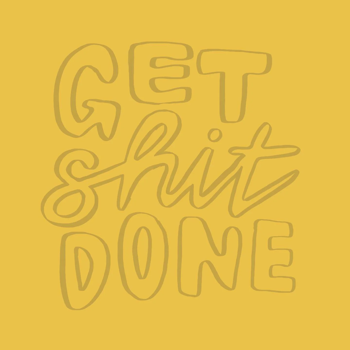 ✌🏻

#procreate #handlettering #getshitdone #graphicdesign #print